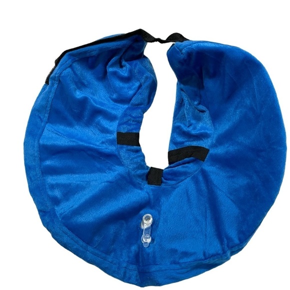 NWT DogMx Inflatable dog collar blue size large - Picture 2 of 7